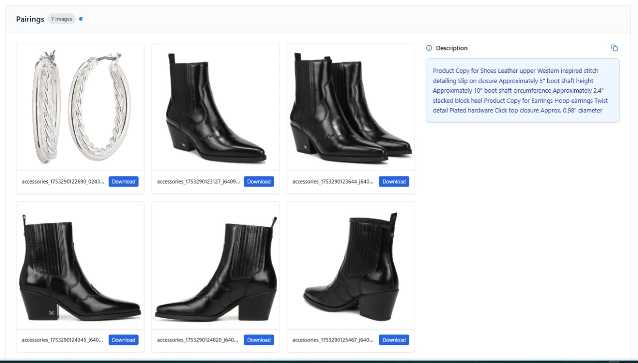 Accessory pairing interface
